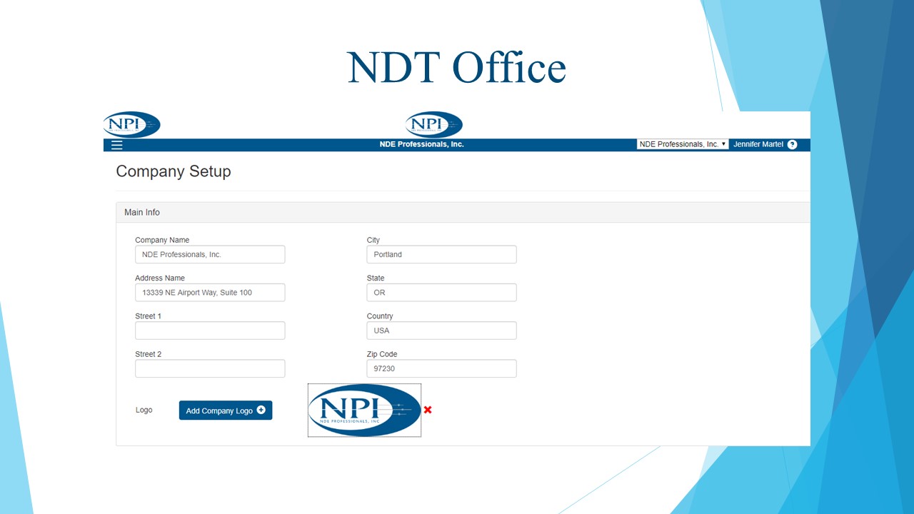 NPI NDE Professionals INC Offices