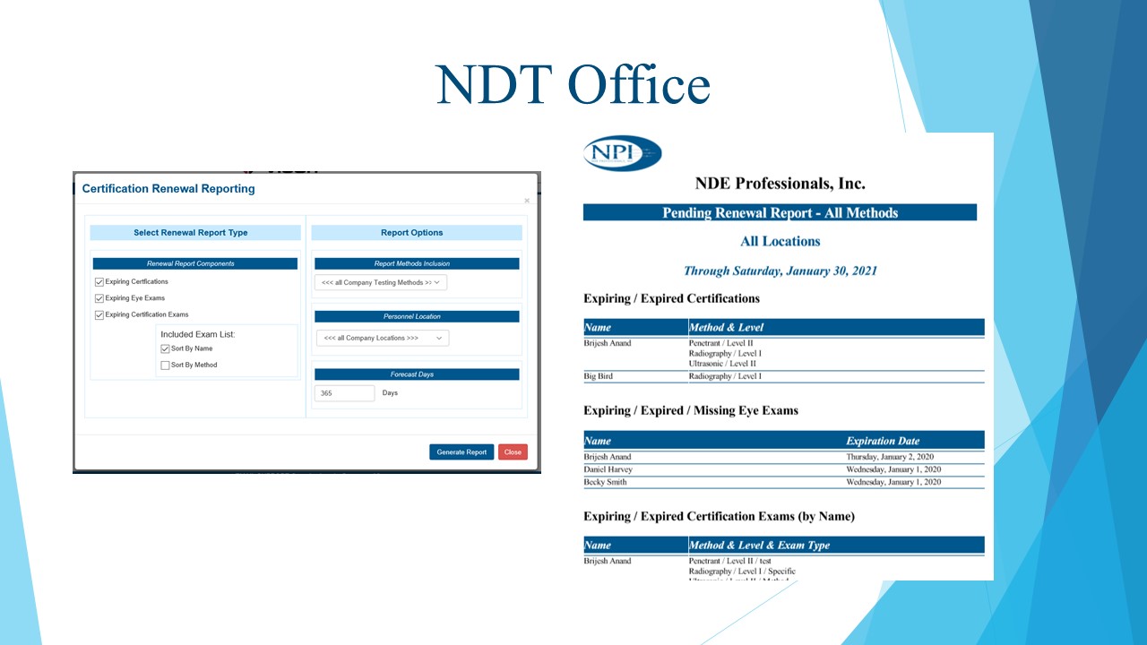 NPI NDE Professionals INC Business